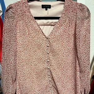 1State pink blouse